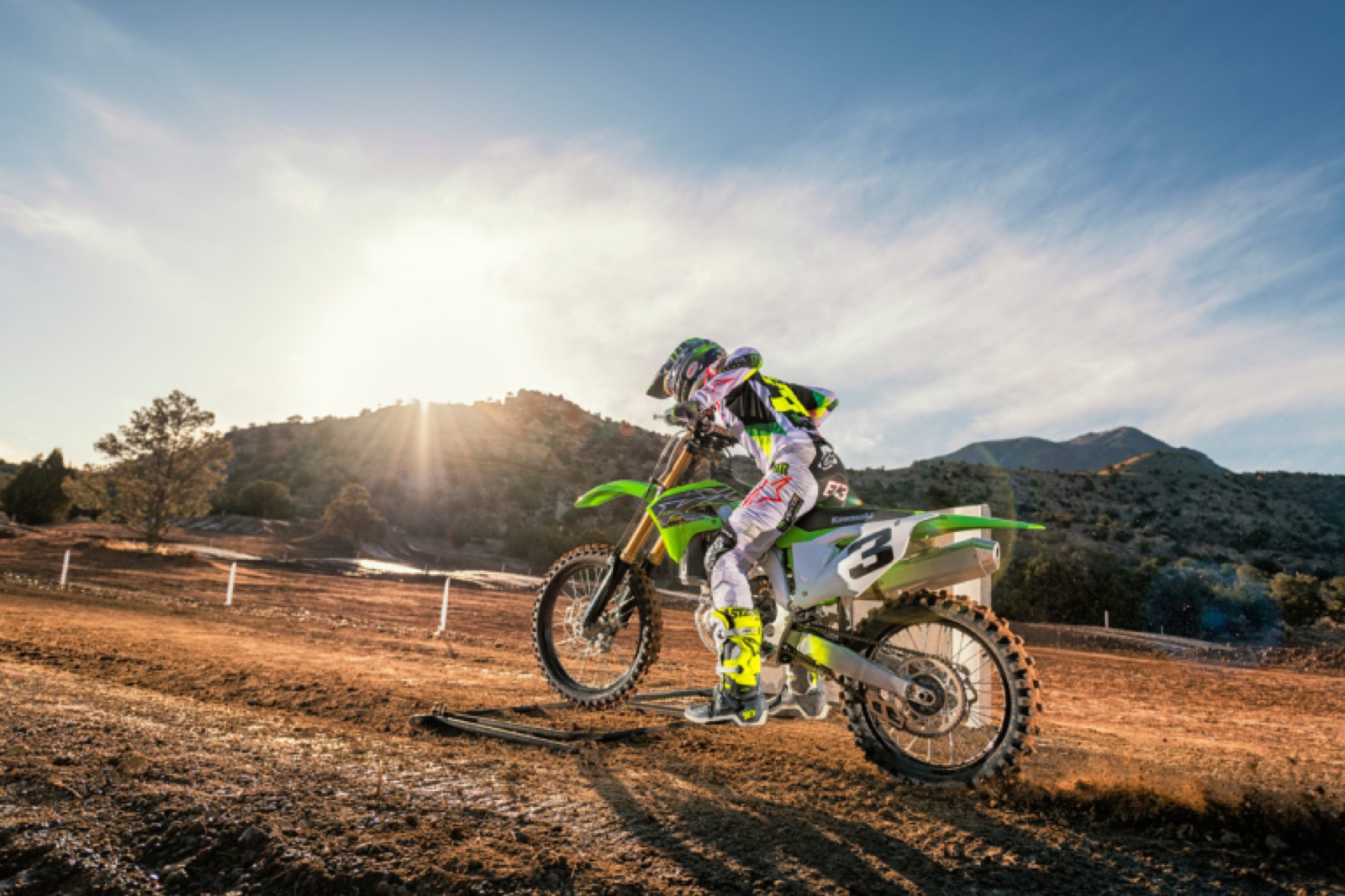 Kawasaki KX450 commercial campaign